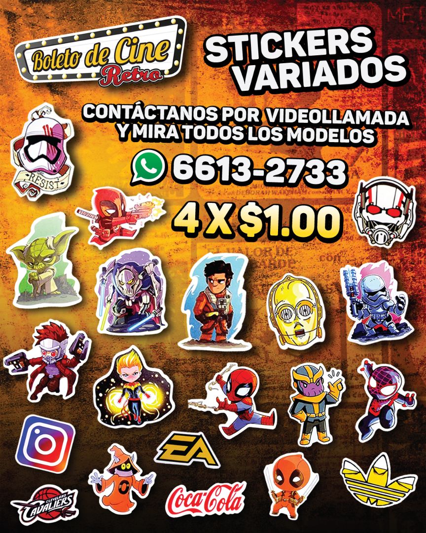 CALCOMANÍAS VARIADAS