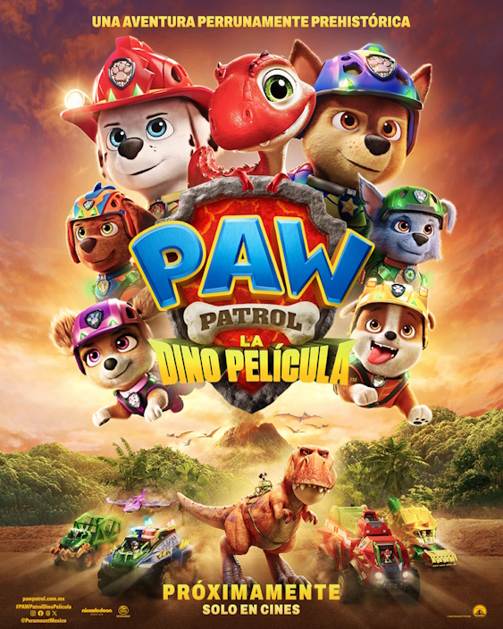 Paw Patrol La Dino película